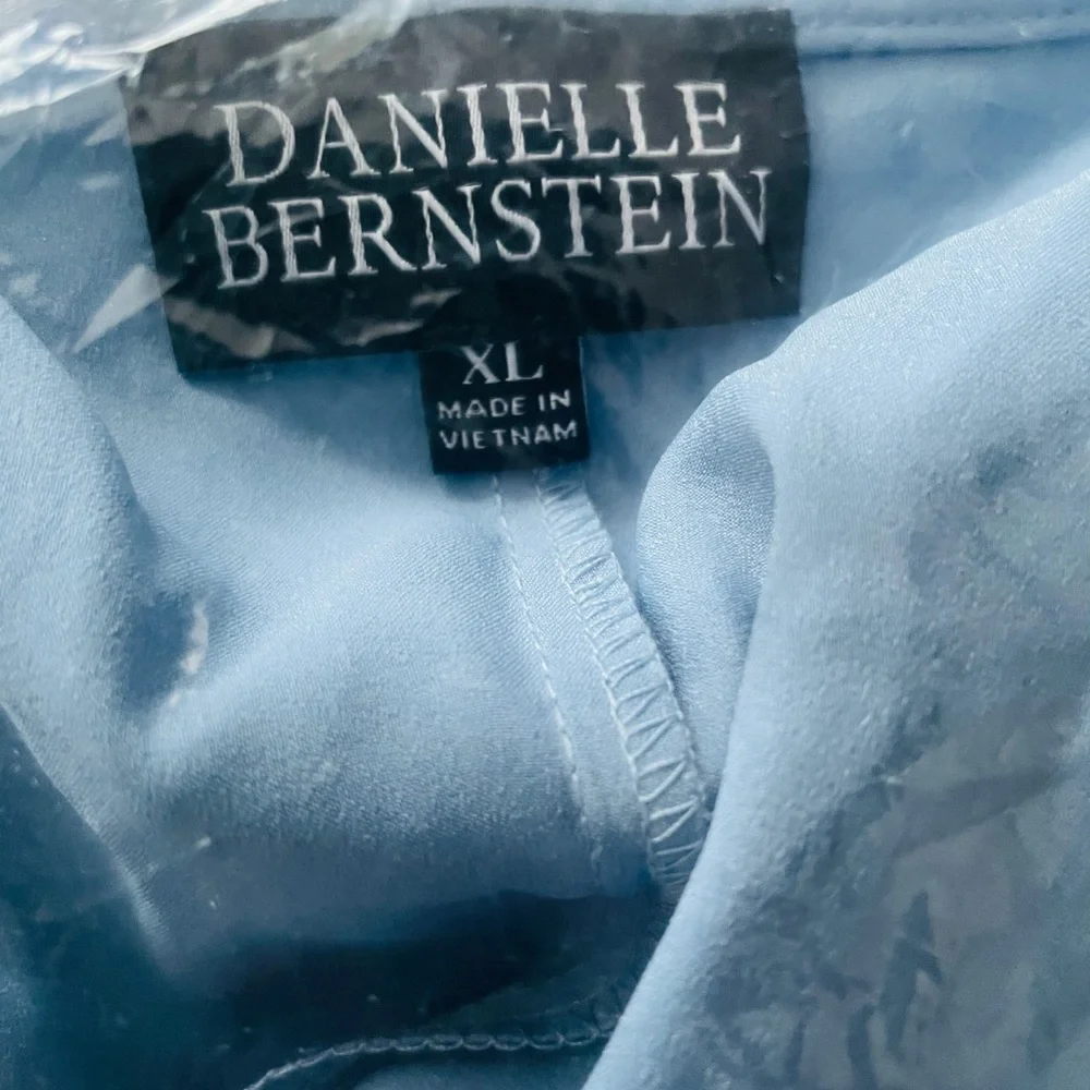 NWT Danielle Bernstein Puff Sleeve Crop Top - Picture 12 of 12